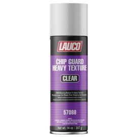 LAUCO Heavy Texture Chip Guard Clear Aerosol Spray Can 13oz - Durable, Acrylic Coating Protects Lower Panels From Impact, Chipping & Abrasion, Matches Medium to Coarse OEM Textures - Clear (1)