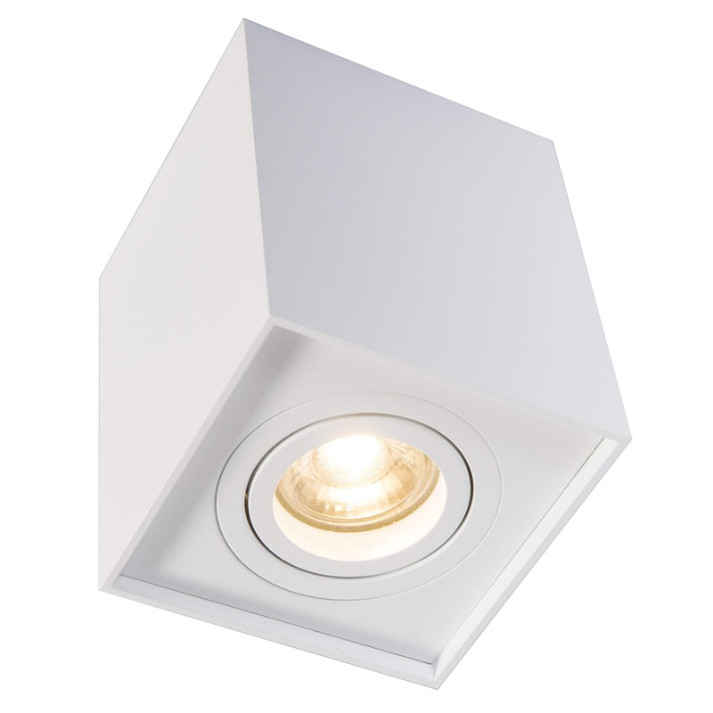 Ceiling Spotlight Quadro 1 up White