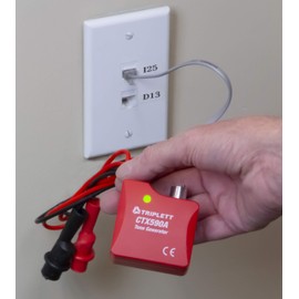 Triplett CTX590A Tone and Probe Wire Trace and Cable Test Kit with RJ11, RJ45, and Alligator Clips