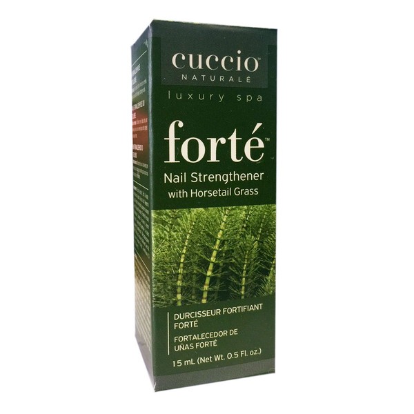 CUCCIO NATURALE Forte Horsetail Grass Nail Strengthener 1/2 oz.
