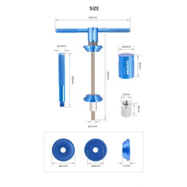 GOLDEAL TOOPRE Bike Headset Cup and Bottom Bracket Press Installation Tool,Head Parts Press-in Tool,BB Tool,for BB73 BB86 BB30 BB91 BB92 PF30 and More,Bicycle Repair Tool