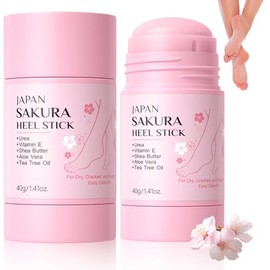 Cracked Heel Repair Stick, Foot Balm Stick for Dry Cracked Feet & Heels, Deeply Moisturize & Soften Feets, Exfoliates Dead Skin, Foot Balm For Hands, 