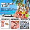 Wshxjzyay 60 Pieces 1 ml Small Glass Bottles with Cork
