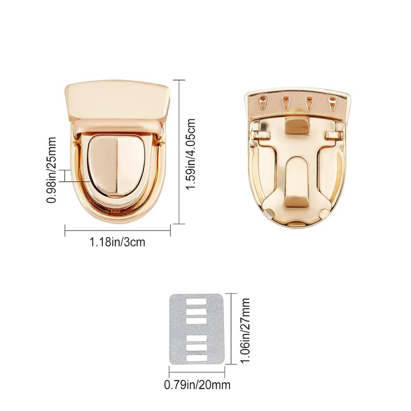Tuck Lock Clasp Purse Thumb Lock Practical Tuck Lock Duck
