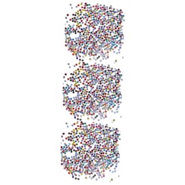 Healvian 4320pcs Nail Rhinestones Flatback Gems for Makeup DIY Nail Art Decorations