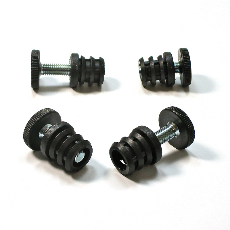 ajile - Adjustable foot with 24 mm hexagonal base made