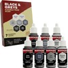 The Army Painter, Warpaints Flexible Triad PLUS+: Black & Greys,