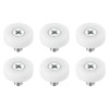 PATIKIL 19 mm Drawer Castors, Pack of 6 Plastic Drawer