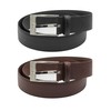 Zerimar Leather Belt - Inner Zip Belt for Anti-Theft -