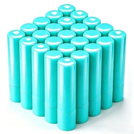 Sherules - Paquete de 30 tubos vacíos para bálsamo labial, 4,5 ml (0,15 oz), envases recargables con tapa a presión, libres de BPA para la elaboración