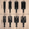 8Pcs Plug Cutters for Woodworking | Wood Plug Cutter Drills