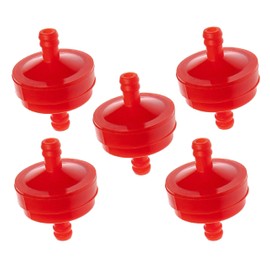vhbw 5 x Fuel Filters Compatible with Briggs & Stratton 207400 (0115-0143), 212800 (0110) Lawnmower Engine without Fuel Pump