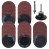 SPEEDWOX #36#60#80 120# 240# 50pcs Roll Lock Sanding Disc Roll
