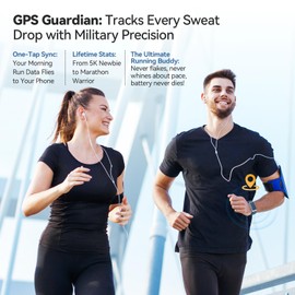 EnergyPort Smart Bracelet with Blood Oxygen/Blood Pressure Monitor, 60-Day Battery Health Fitness Tracker with 2 Bands,Lifetime Membership,Activity Tracking Heart Rate Sleep Monitor for Android iOS