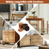 Zuxbolf Pack of 16 Furniture Gliders for Heavy Furniture Felt