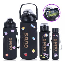 Trixter Botella De Agua Deportiva Alta Calidad 3pzs Pareja Familia