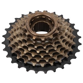 Screw Ring, Sprocket Compartment Sprocket, Bicycle Parts 8 Speed Mountain Bike Sprocket 13 to 28T Screw Bicycle Replacement Freewheel Lightweight Cassette Sprocket Gear Bicycle Accessories Freewheel