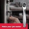 GEINXURN Mini Ratchet Wrench& Bit Holder Set 4 Pcs, 1/4"