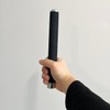 Portable 66cm Extendable Self-Defense Baton Three-Section Baton
