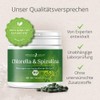 Spirulina Chlorella Pellets - 480 Algae Tablets - 100% Natural