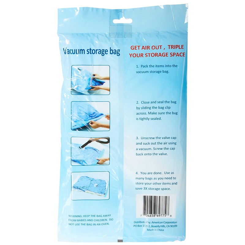 Vacuum Storage Bag ( Air Tight and Waterproof)