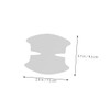 Mobestech Door Handle Guard Car Door Edge Protector Anti-Scratch Sticker