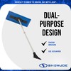 Snow Joe 18" Telescoping Snow Broom & Ice Scraper for