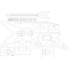 Electric Guitar Routing Template - ML