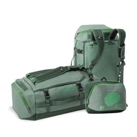 Eagle Creek Cargo Hauler Duffel Bag - Carry-On Duffel Bag for Travel - Easy Access Compartments - Lockable Zipper Opening - Water Resistant - Duck Green - 40L