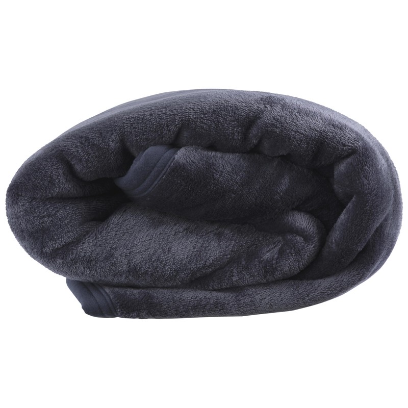 Trespass Sherpa Fleece Blanket in Canvas Bag Bryce