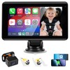 Baby Car Camera with 7" Wireless CarPlay Screen -Supports Apple
