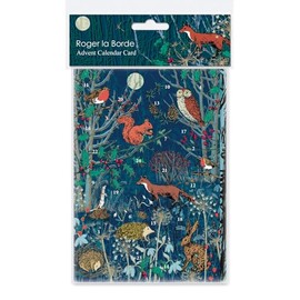 Roger La Borde - Forest Scene & Animals - Advent Calendar Card - ACC102