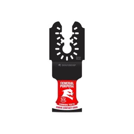 Diablo AMPED Demo Demon Universal Fit Carbide Oscillating Blade for General Purpose Cuts - 1-1/4" Cutting Width, 1-1/2" Cutting Depth, 3-Pack - DOU125CGP3