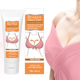 80g*2 Bruststraffungs Und Straffungscreme, Brustcreme Für Größere Brüste, für das Hüft-Gesäß,Straffende Creme für die Brust, Brustvergrößerungscreme Natürliche Bruststraffende Creme Breast Care Cream