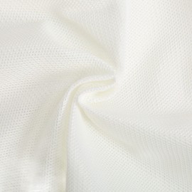 ASHATA Speaker Grill Cloth 55.1 x 35.8in Speaker Mesh Cloth Waterproof Breathable Stereo Fabric Speaker Dustproof Sunproof Protective Grille Cover/Protector for Home/Stage Speaker KTV(White)