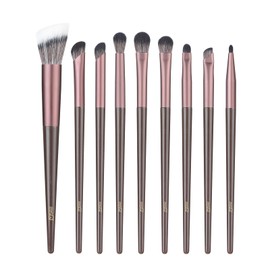 MSQ Makeup Brush Sets 9 Pieces Premium Synthetic ABS Handle Face and Eye Makeup Brush for Eyeliner, Powder, Concealer, Blush and Eyeshadow