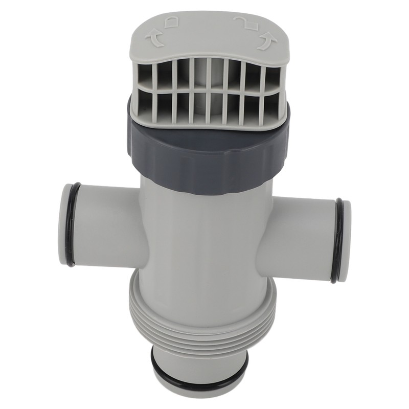 Dual Split Hose Plunger Valve for Intex 11872 Plastic Pool