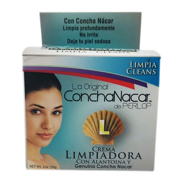 PERLOP Concha Nacar Crema Limpiadora, Cleansing Cream 2 oz