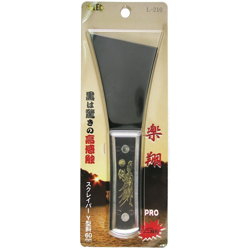 TEC Rakusho L-210 Through Scraper, Y-Type, Oblique 2.4 inches (60