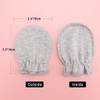 DRESHOW Newborn Baby Mittens Infant Gloves No Scratch Mittens Cotton