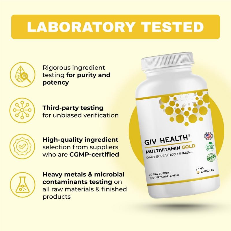 Multivitamin Gold by GIV Health – Advanced Superfood & Immune