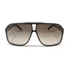 Carrera Grand Prix 2/S Rectangular Sunglasses, Black/Brown Gradient, 64mm, 9mm