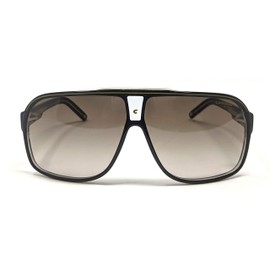 Carrera Grand Prix 2/S Rectangular Sunglasses, Black/Brown Gradient, 64mm, 9mm