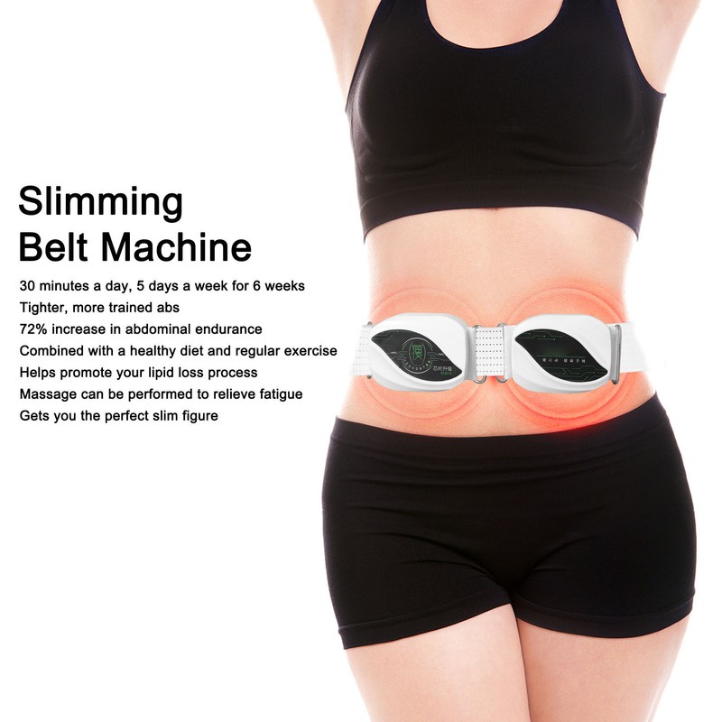 Slimming Belt Machine Portable Promote Digestion Vibration Function Abdominal Massager
