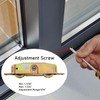 2pcs Heavy Duty Sliding Patio Door Rollers Replacements Hardware Kits,