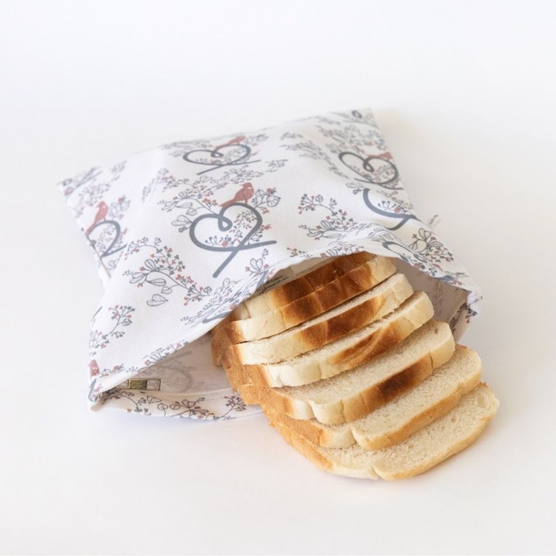4MyEarth Reusable Cotton Bread Bag, Denim