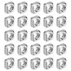 sourcing map M4-0.7x3 Square Nuts, 304 Stainless Steel Coarse Thread