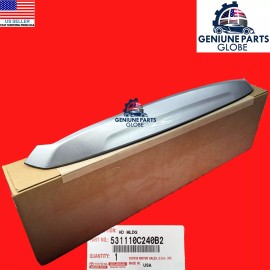 Toyota GENUINE TOYOTA 18-22 SEQUOIA SILVER 1J9 HOOD LIP BULGE MOLDING 53111-0C240-B2