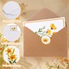 Candcamp 24 Pack Floral Blank Cards with Envelopes and Stickers,