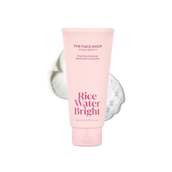 The Face Shop Rice Water Bright Foaming Facial Cleanser with